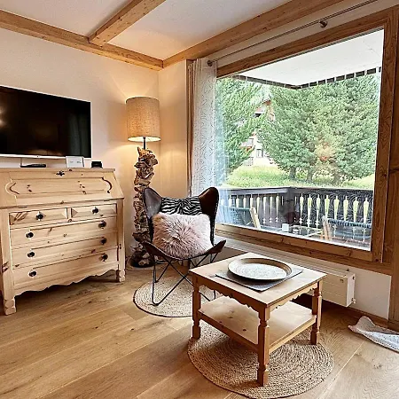 Apartment Natur, Erholung, Moderne 35m2, Mit Parkplatz - Sp19 Pontresina