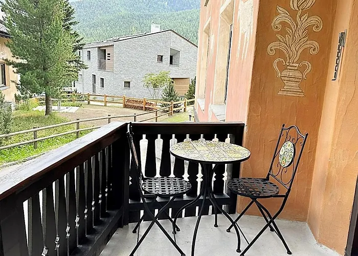 Natur, Erholung, Moderne 35m2, Mit Parkplatz - Sp19 Appartement Pontresina